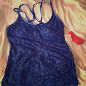 Zella Razor Back performance-fitness tank. New.